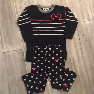 Baby Gap Minnie sweater& Leggin set 3T